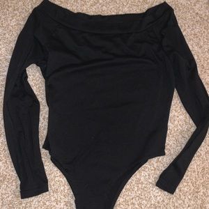 shein off the shoulder bodysuit